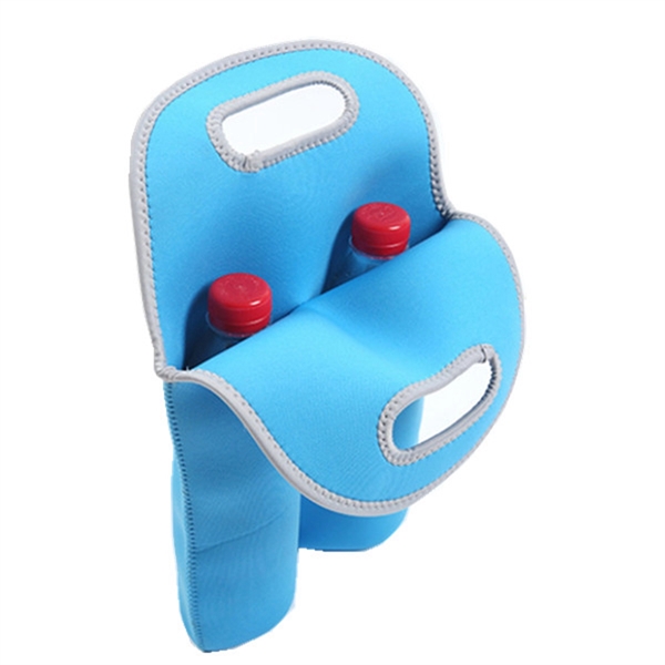 Double Neoprene Insulated Wine Bag - Double Neoprene Insulated Wine Bag - Image 3 of 6