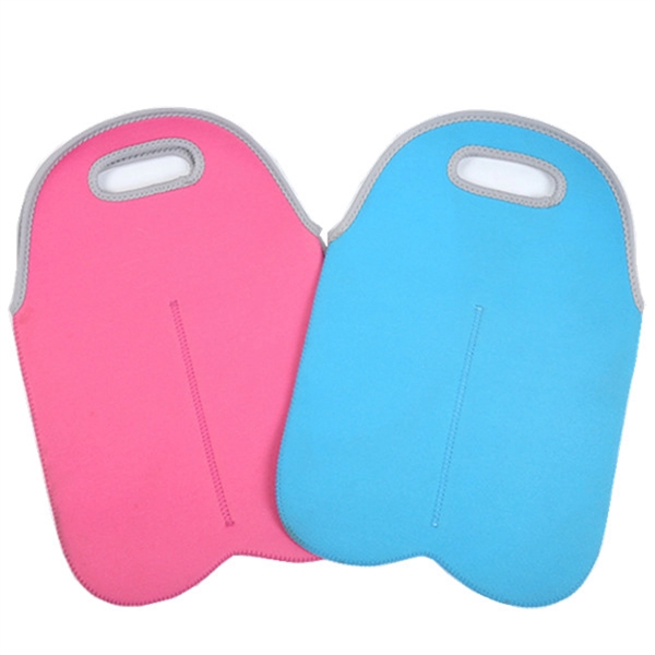 Double Neoprene Insulated Wine Bag - Double Neoprene Insulated Wine Bag - Image 5 of 6