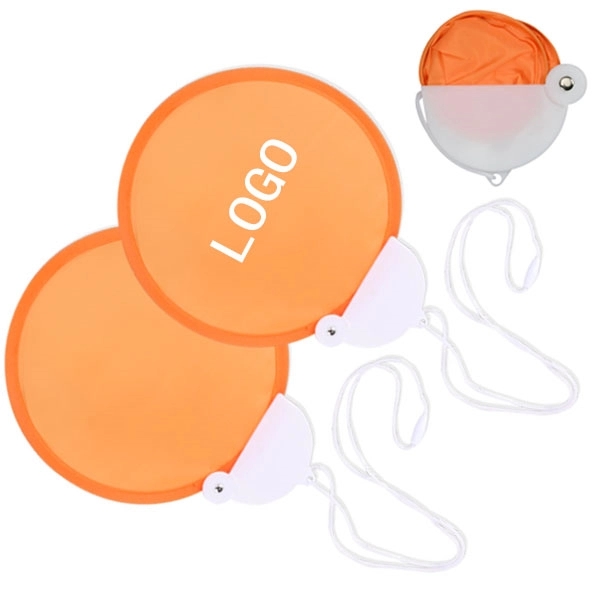 Foldable hand fan with Lanyard - Foldable hand fan with Lanyard - Image 0 of 9