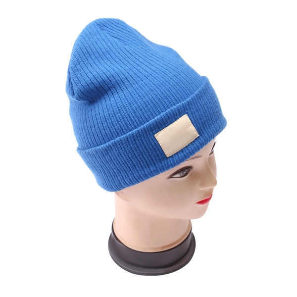 Patch Knit Beanie - Patch Knit Beanie - Image 1 of 1