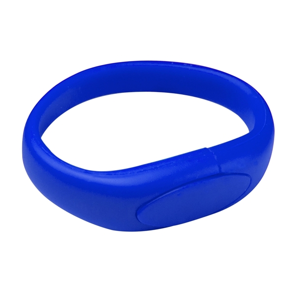 Oval Silicone Wristband USB Flash Drive 2.0 - Oval Silicone Wristband USB Flash Drive 2.0 - Image 1 of 27