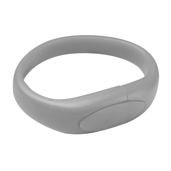 Oval Silicone Wristband USB Flash Drive 2.0 - Oval Silicone Wristband USB Flash Drive 2.0 - Image 4 of 27