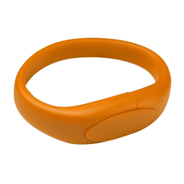 Oval Silicone Wristband USB Flash Drive 2.0 - Oval Silicone Wristband USB Flash Drive 2.0 - Image 5 of 27