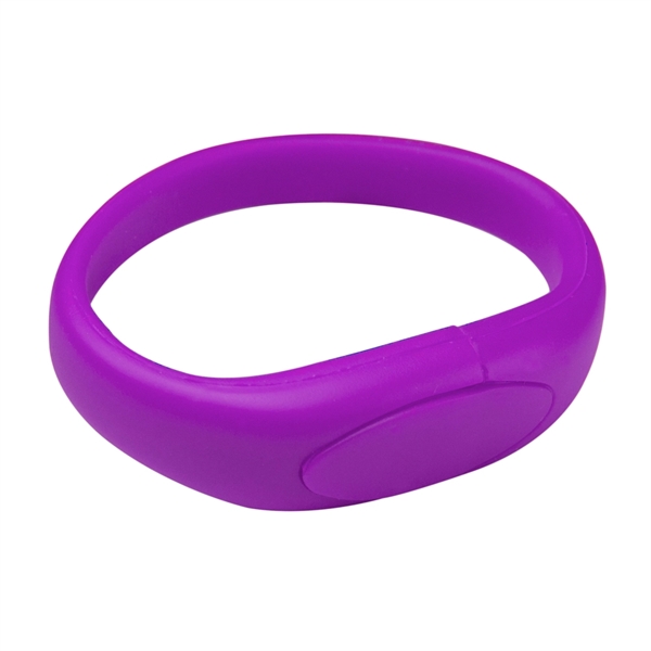 Oval Silicone Wristband USB Flash Drive 2.0 - Oval Silicone Wristband USB Flash Drive 2.0 - Image 6 of 27