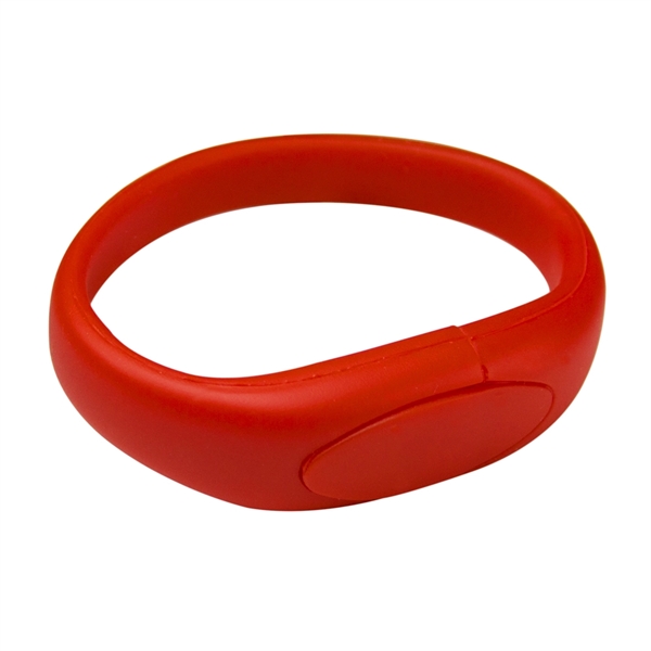 Oval Silicone Wristband USB Flash Drive 2.0 - Oval Silicone Wristband USB Flash Drive 2.0 - Image 7 of 27
