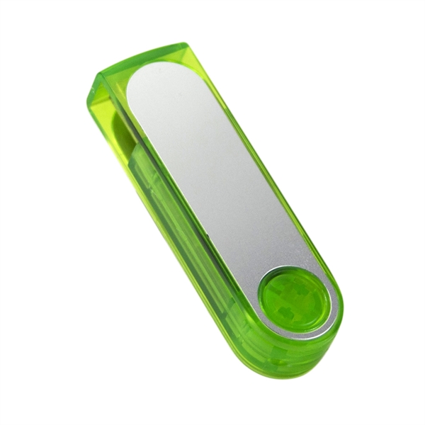 Trans Swivel USB Flash Drive - Trans Swivel USB Flash Drive - Image 4 of 18