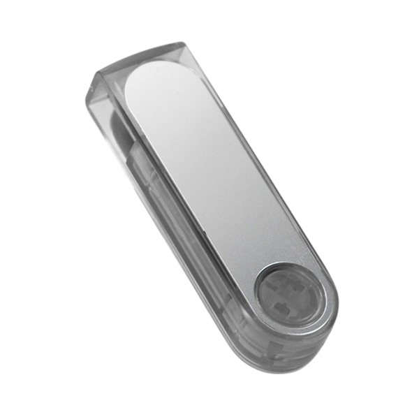 Trans Swivel USB Flash Drive - Trans Swivel USB Flash Drive - Image 5 of 18