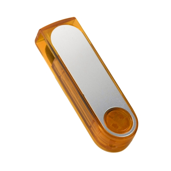 Trans Swivel USB Flash Drive - Trans Swivel USB Flash Drive - Image 6 of 18