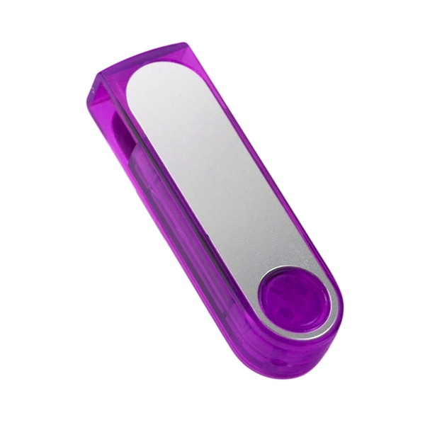 Trans Swivel USB Flash Drive - Trans Swivel USB Flash Drive - Image 7 of 18