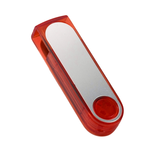 Trans Swivel USB Flash Drive - Trans Swivel USB Flash Drive - Image 8 of 18
