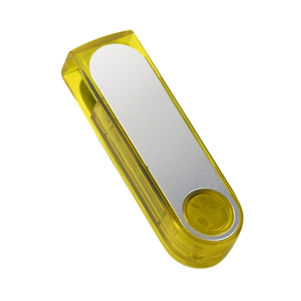 Trans Swivel USB Flash Drive - Trans Swivel USB Flash Drive - Image 9 of 18