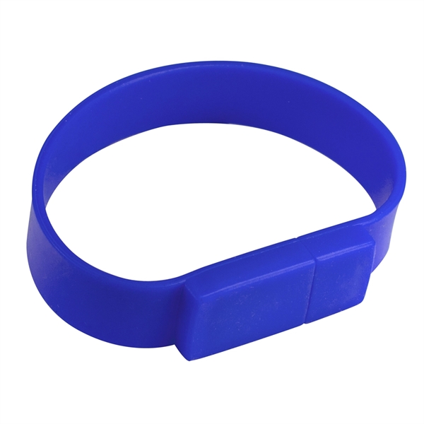 Silicone Wristband USB Flash Drive - Silicone Wristband USB Flash Drive - Image 1 of 27