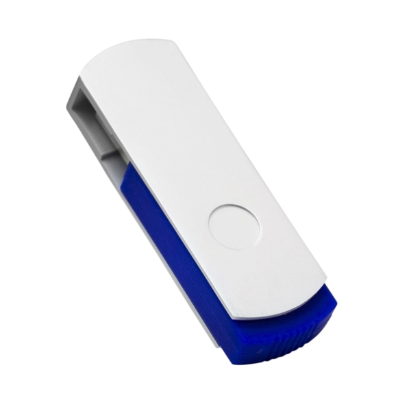 Flat Swivel USB Flash Drive - Flat Swivel USB Flash Drive - Image 1 of 24