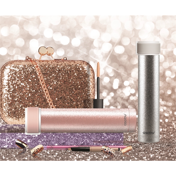 Skinny Glitter Water Bottle - Skinny Glitter Water Bottle - Image 5 of 11