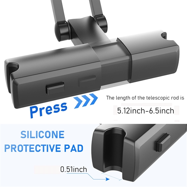 Car back seat tablet computer support frame - Car back seat tablet computer support frame - Image 4 of 5