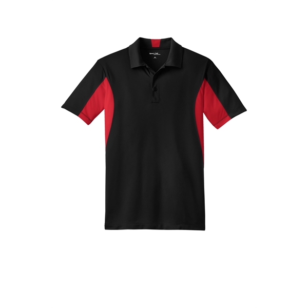 Sport-Tek Tall Side Blocked Micropique Sport-Wick Polo. - Sport-Tek Tall Side Blocked Micropique Sport-Wick Polo. - Image 45 of 55