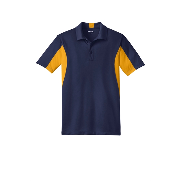 Sport-Tek Tall Side Blocked Micropique Sport-Wick Polo. - Sport-Tek Tall Side Blocked Micropique Sport-Wick Polo. - Image 48 of 55