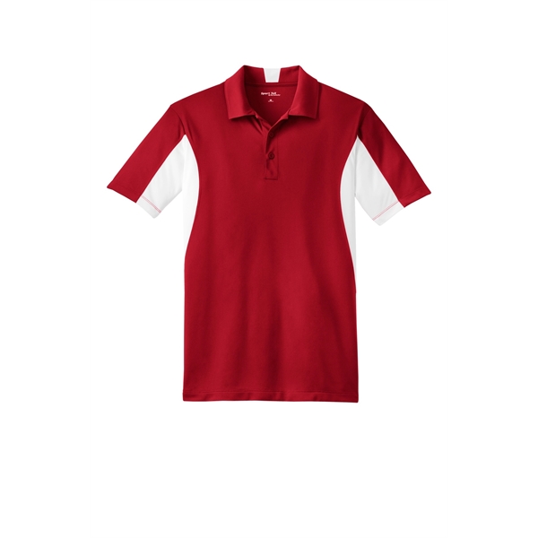 Sport-Tek Tall Side Blocked Micropique Sport-Wick Polo. - Sport-Tek Tall Side Blocked Micropique Sport-Wick Polo. - Image 50 of 55