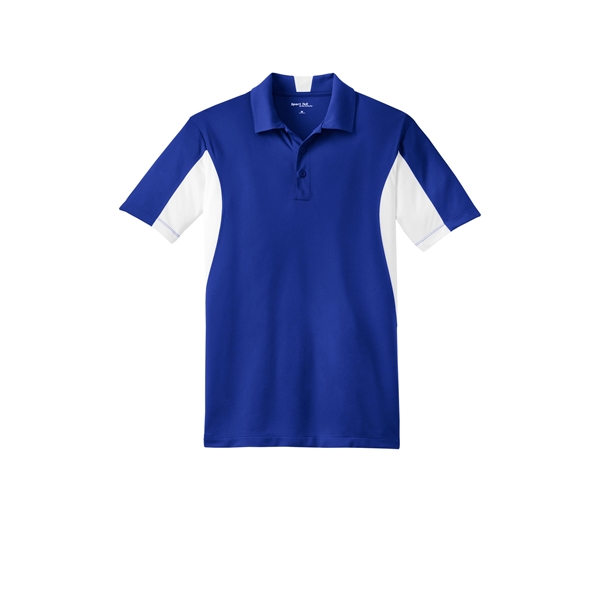 Sport-Tek Tall Side Blocked Micropique Sport-Wick Polo. - Sport-Tek Tall Side Blocked Micropique Sport-Wick Polo. - Image 51 of 55