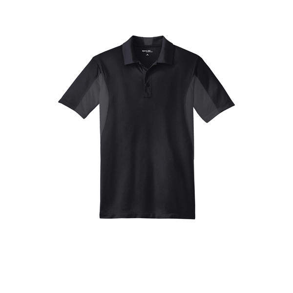 Sport-Tek Tall Side Blocked Micropique Sport-Wick Polo. - Sport-Tek Tall Side Blocked Micropique Sport-Wick Polo. - Image 54 of 55