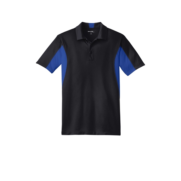 Sport-Tek Tall Side Blocked Micropique Sport-Wick Polo. - Sport-Tek Tall Side Blocked Micropique Sport-Wick Polo. - Image 55 of 55