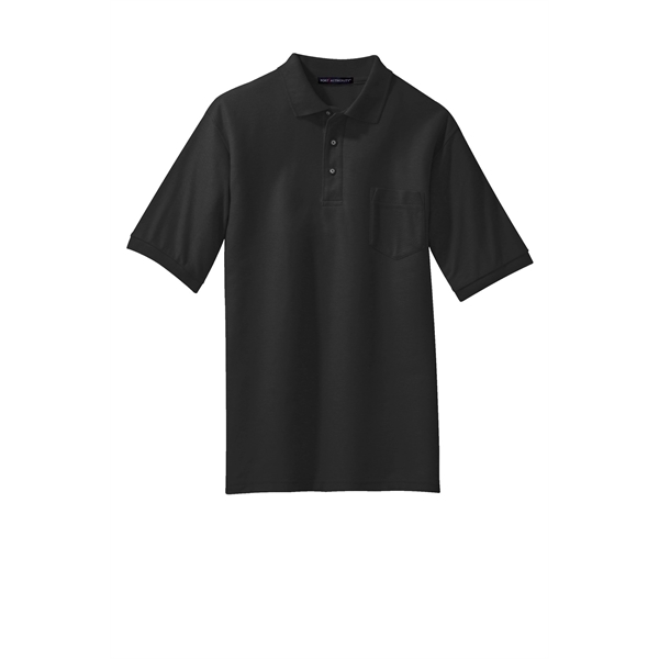 Port Authority Tall Silk Touch Polo with Pocket. - Port Authority Tall Silk Touch Polo with Pocket. - Image 46 of 56