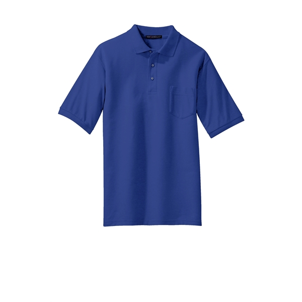 Port Authority Tall Silk Touch Polo with Pocket. - Port Authority Tall Silk Touch Polo with Pocket. - Image 52 of 56