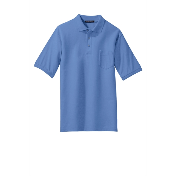 Port Authority Tall Silk Touch Polo with Pocket. - Port Authority Tall Silk Touch Polo with Pocket. - Image 53 of 56