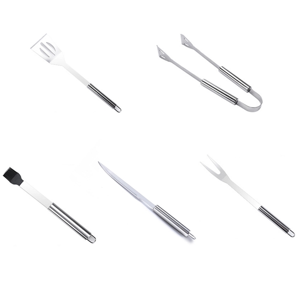 5PCS BBQ Grill Tool Set - 5PCS BBQ Grill Tool Set - Image 2 of 3