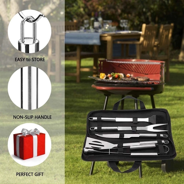 5PCS BBQ Grill Tool Set - 5PCS BBQ Grill Tool Set - Image 3 of 3