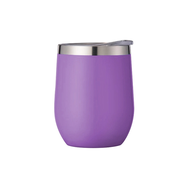 12 Oz. Stainless Steel U Style Wine Tumbler - 12 Oz. Stainless Steel U Style Wine Tumbler - Image 3 of 25