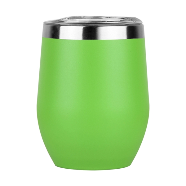 12 Oz. Stainless Steel U Style Wine Tumbler - 12 Oz. Stainless Steel U Style Wine Tumbler - Image 6 of 25