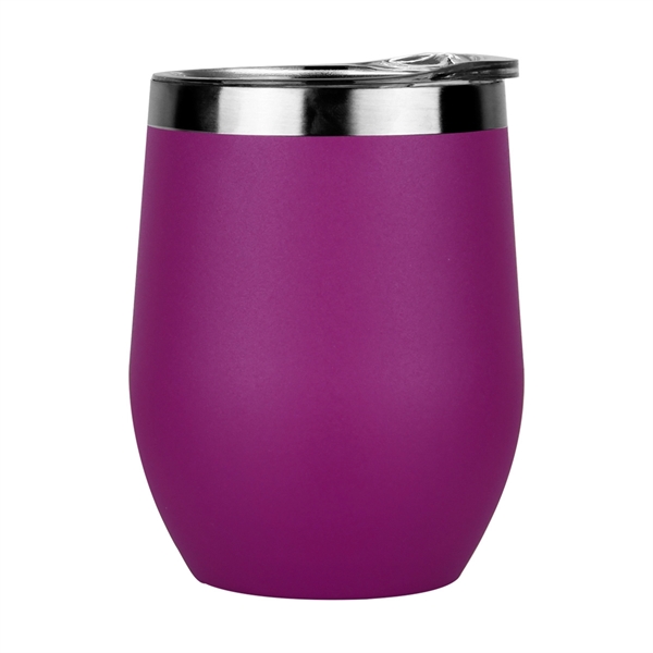 12 Oz. Stainless Steel U Style Wine Tumbler - 12 Oz. Stainless Steel U Style Wine Tumbler - Image 7 of 25
