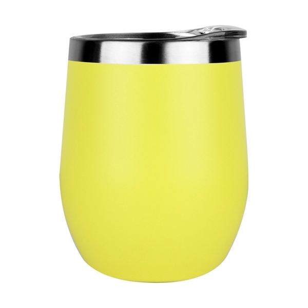 12 Oz. Stainless Steel U Style Wine Tumbler - 12 Oz. Stainless Steel U Style Wine Tumbler - Image 9 of 25