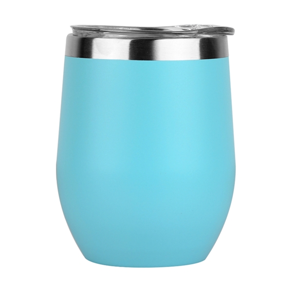 12 Oz. Stainless Steel U Style Wine Tumbler - 12 Oz. Stainless Steel U Style Wine Tumbler - Image 11 of 25