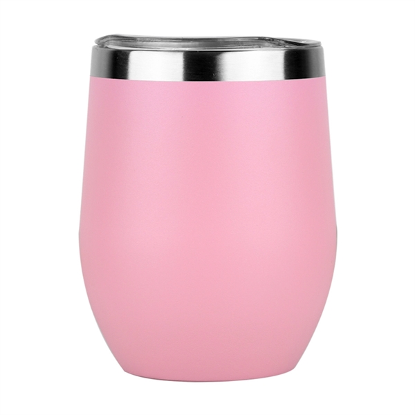 12 Oz. Stainless Steel U Style Wine Tumbler - 12 Oz. Stainless Steel U Style Wine Tumbler - Image 15 of 25