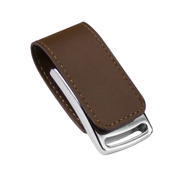 Magnetic Leather USB Flash Drive 2.0 - Magnetic Leather USB Flash Drive 2.0 - Image 2 of 6