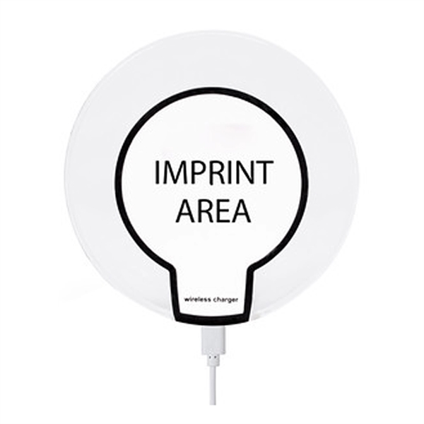 Circa 5W Acrylic Wireless Charger - Circa 5W Acrylic Wireless Charger - Image 3 of 3