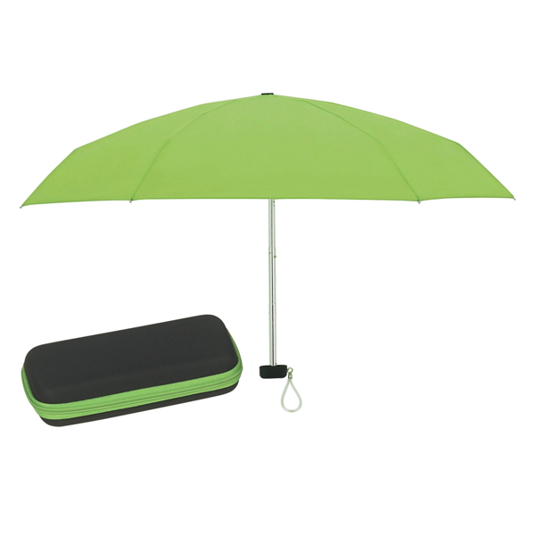 37" Arc Telescopic Folding Travel Umbrella With Eva Case - 37" Arc Telescopic Folding Travel Umbrella With Eva Case - Image 5 of 12