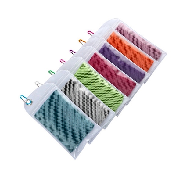 Cooling Towel with Zip Pocket - Cooling Towel with Zip Pocket - Image 14 of 14