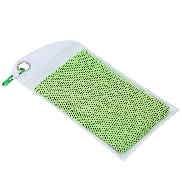 Cooling Towel with Zip Pocket - Cooling Towel with Zip Pocket - Image 3 of 14