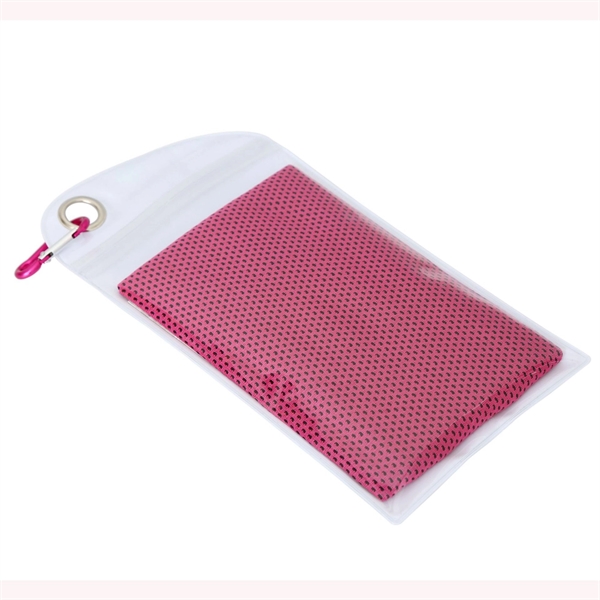 Cooling Towel with Zip Pocket - Cooling Towel with Zip Pocket - Image 4 of 14