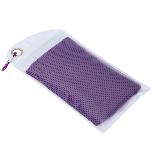 Cooling Towel with Zip Pocket - Cooling Towel with Zip Pocket - Image 11 of 14