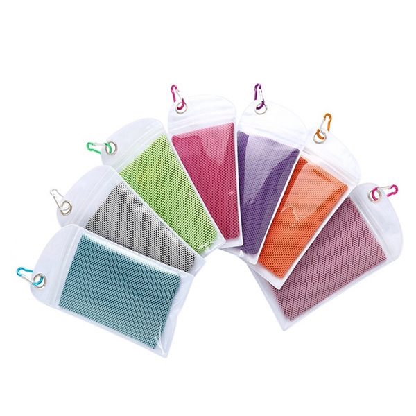 Cooling Towel with Zip Pocket - Cooling Towel with Zip Pocket - Image 13 of 14