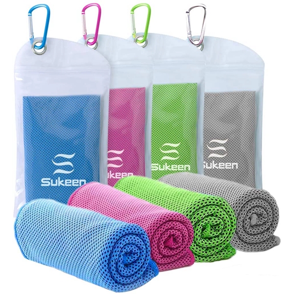 Cooling Towel with Zip Pocket - Cooling Towel with Zip Pocket - Image 0 of 14