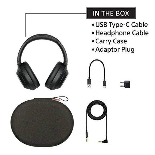 Sony WH-1000XM4 Wireless Overhead Headphones -Silver - Sony WH-1000XM4 Wireless Overhead Headphones -Silver - Image 3 of 4