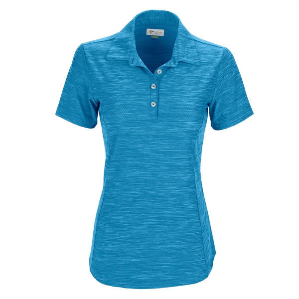 Women's Greg Norman Play Dry® Heather Solid Polo - Women's Greg Norman Play Dry® Heather Solid Polo - Image 0 of 15