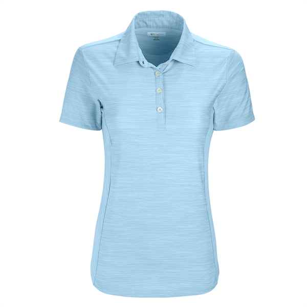 Women's Greg Norman Play Dry® Heather Solid Polo - Women's Greg Norman Play Dry® Heather Solid Polo - Image 4 of 15