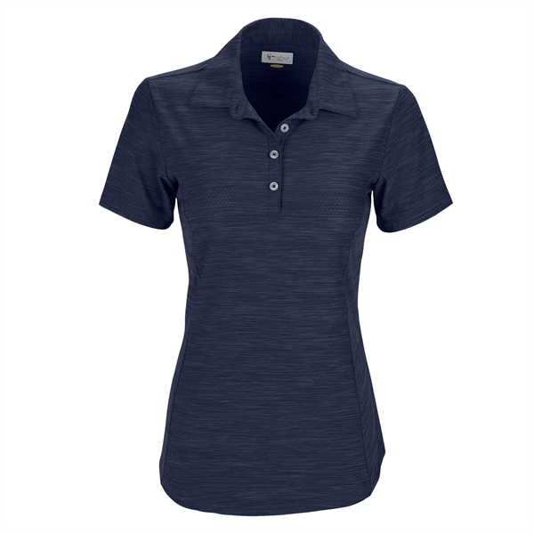 Women's Greg Norman Play Dry® Heather Solid Polo - Women's Greg Norman Play Dry® Heather Solid Polo - Image 8 of 15