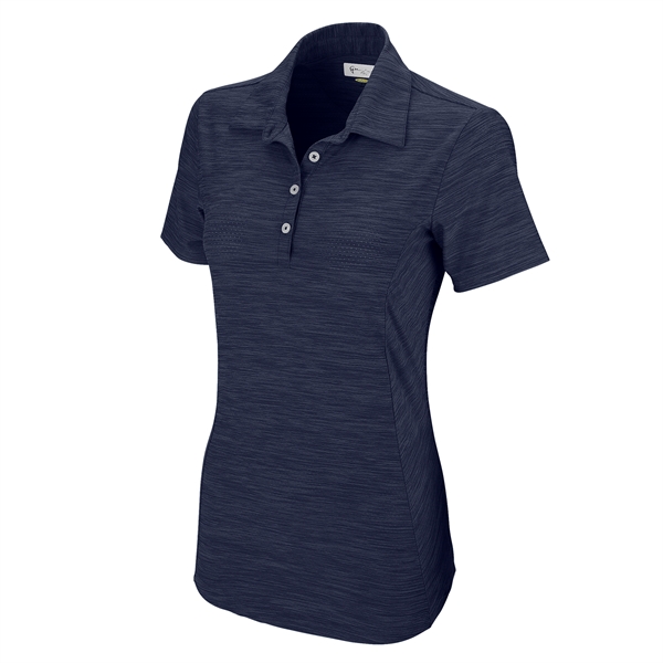 Women's Greg Norman Play Dry® Heather Solid Polo - Women's Greg Norman Play Dry® Heather Solid Polo - Image 9 of 15